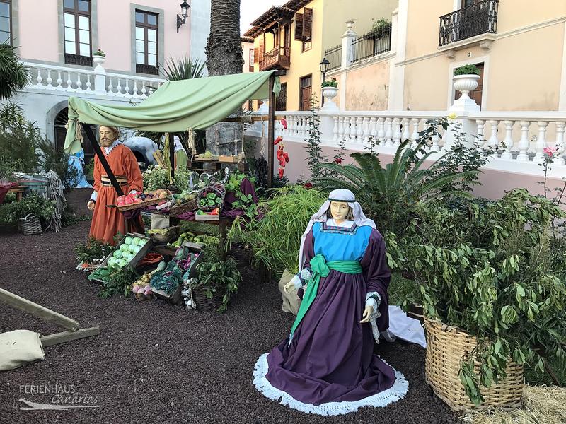 Krippen und Krippenspiel in La Orotava Krippen und Krippenspiel in La Orotava